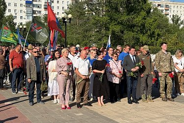 Почтили память ветеранов боевых действий